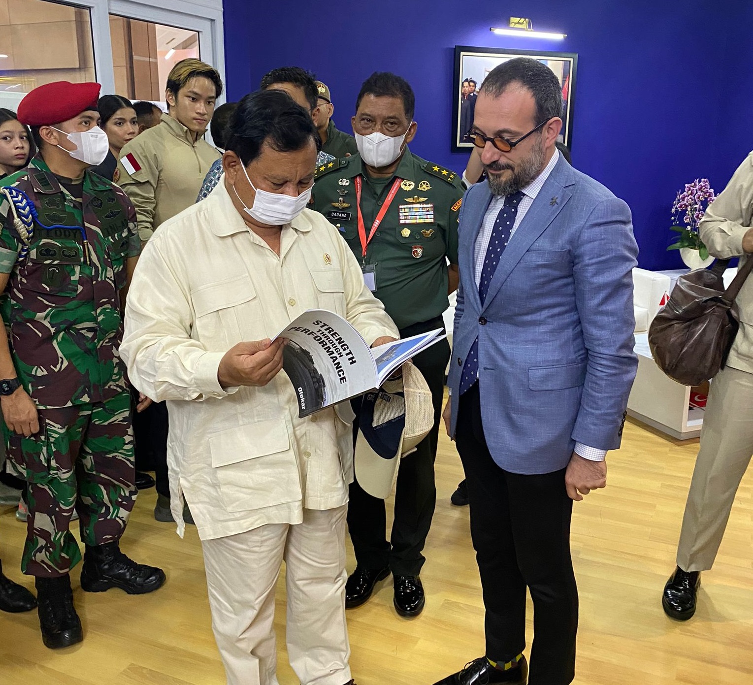 Abdülkadir Özkan meeting Indonesian Defence Minister Prabowo Subianto